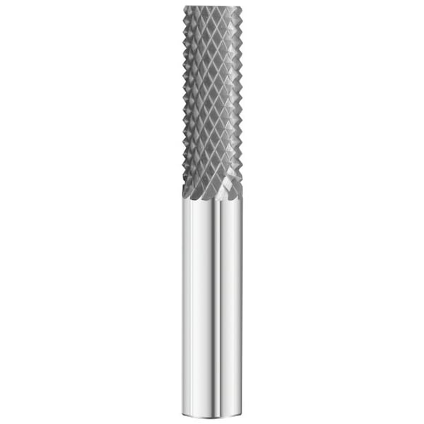 Fullerton Tool 2-Flute - 28 Degree Helix - 5600 MATRX Burr Routers, RH Spiral, Style A - No End Cut, 3/8 25204 - main